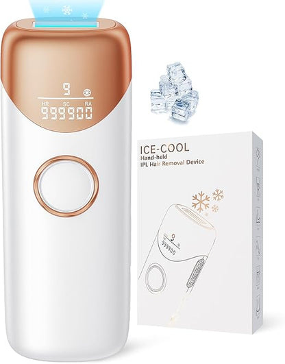 Laser Hair Removal with 5℃ Ice Cooling